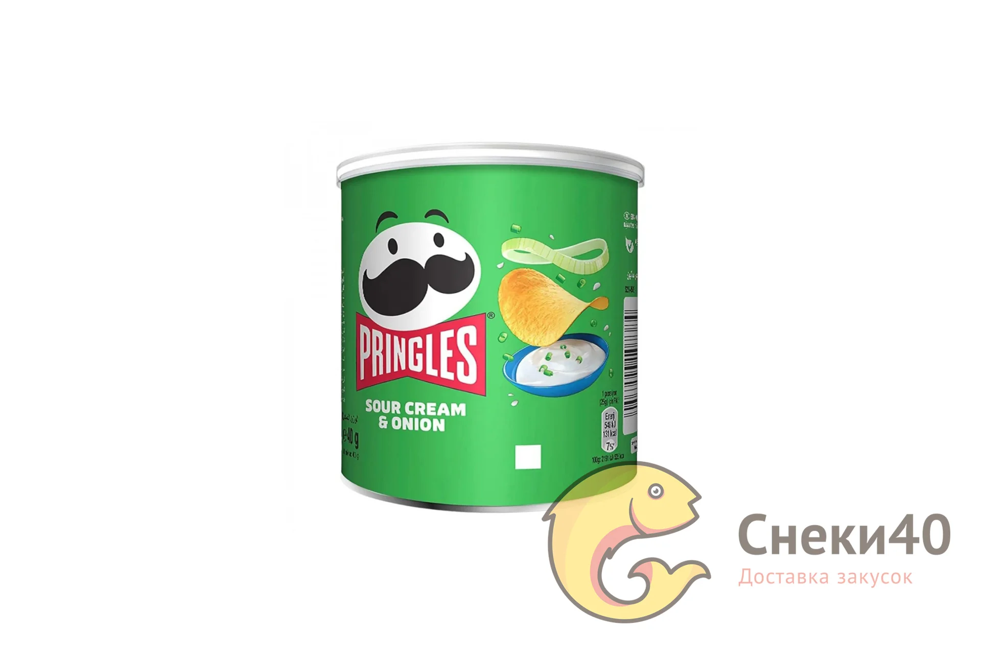 Чипсы "Pringles" 40г Сметана лук Чипсы "Pringles" 40г Сметана лук