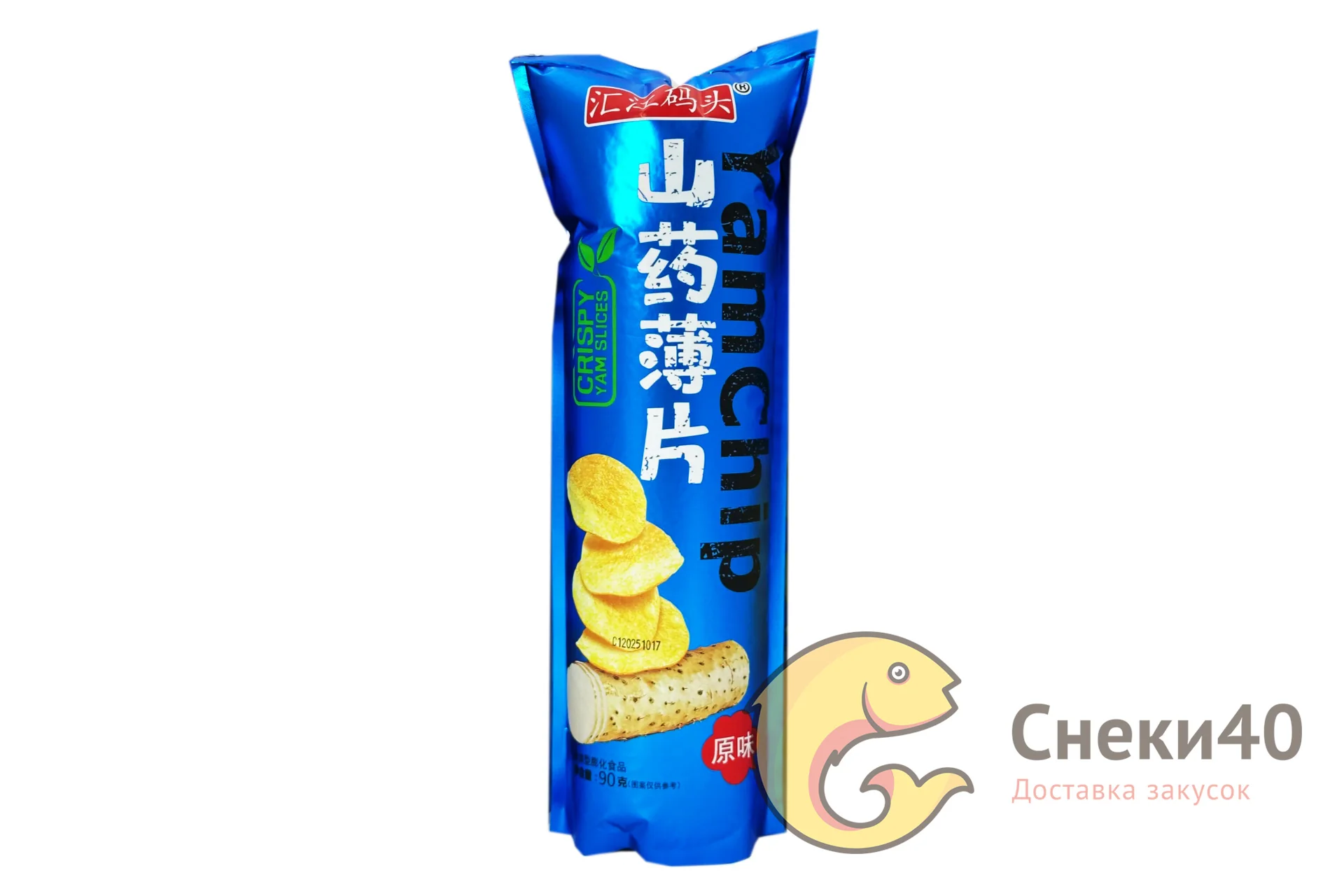 Чипсы из батата с оригинальным вкусом Huijiangmatou 90г Чипсы из батата с оригинальным вкусом Huijiangmatou 90г
