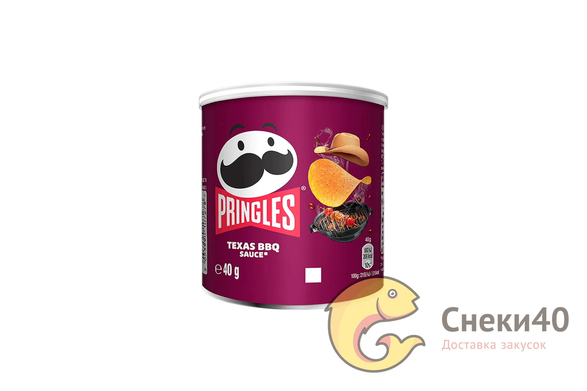Чипсы "Pringles" 40г Texas BBQ Sauce Чипсы "Pringles" 40г Texas BBQ Sauce